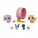 Littlest Pet Shop Zestaw Domek Zabaw 6pak Figurek