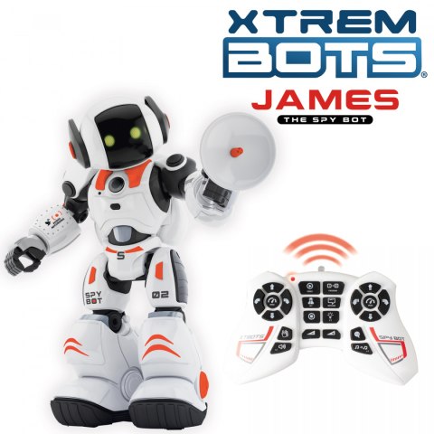 Robot James The Spy Bot Xtrem Bots Interaktywny Robot James The Spy Bot Xtrem Bots Interaktywny
