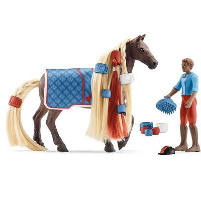Schleich 42586 Zestaw Startowy Leo i Rocky Koń Schleich 42586 Zestaw Startowy Leo i Rocky Koń