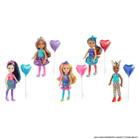 Barbie Chelsea Kolorowa Niespodzianka Imprezowa Barbie Chelsea Kolorowa Niespodzianka Imprezowa
