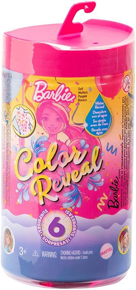 Barbie Chelsea Kolorowa Niespodzianka Imprezowa Barbie Chelsea Kolorowa Niespodzianka Imprezowa