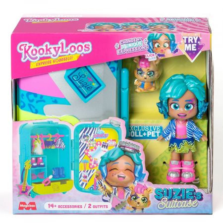 Kookyloos Suzie Wardrobe Walizka Mini Laleczka Kookyloos Suzie Wardrobe Walizka Mini Laleczka