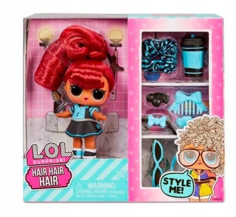 LOL Surprise HAIR HAIR HAIR TOTS Lalka z Włosami LOL Surprise HAIR HAIR HAIR TOTS Lalka z Włosami