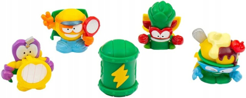 Super Zings Gra Karciana - 5 Unikatowych Figurek Super Zings Gra Karciana - 5 Unikatowych Figurek