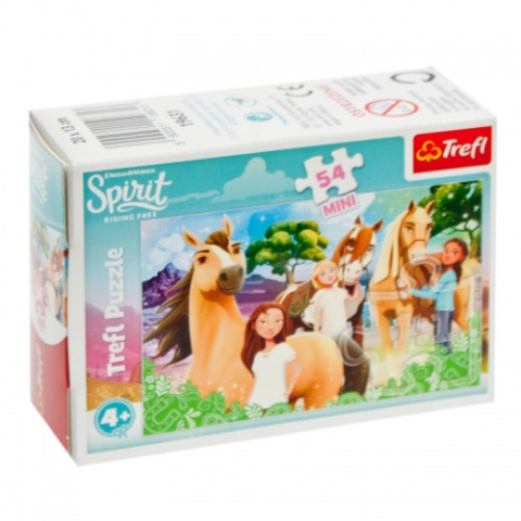 Trefl Puzzle Duch Wolności Spirit 54 elementy Mini Trefl Puzzle Duch Wolności Spirit 54 elementy Mini