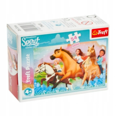 Trefl Puzzle Duch Wolności Spirit 54 elementy Mini Trefl Puzzle Duch Wolności Spirit 54 elementy Mini