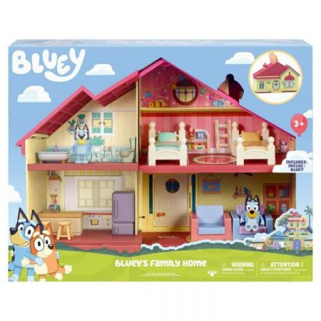 Bluey Zestaw Dom Rodzinny - Akcesoria i Figurka Bluey Zestaw Dom Rodzinny - Akcesoria i Figurka