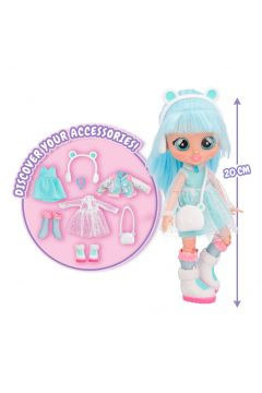Cry Babies BFF Lalka Kristal 20CM - akcesoria Cry Babies BFF Lalka Kristal 20CM - akcesoria