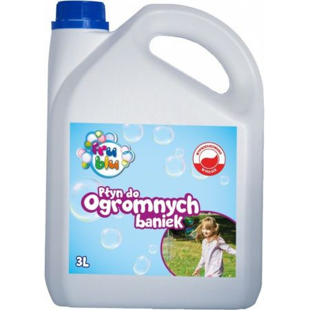 Fru Blu Bańki Mydlane Zestaw Płyn do Baniek 3000ml Fru Blu Bańki Mydlane Zestaw Płyn do Baniek 3000ml
