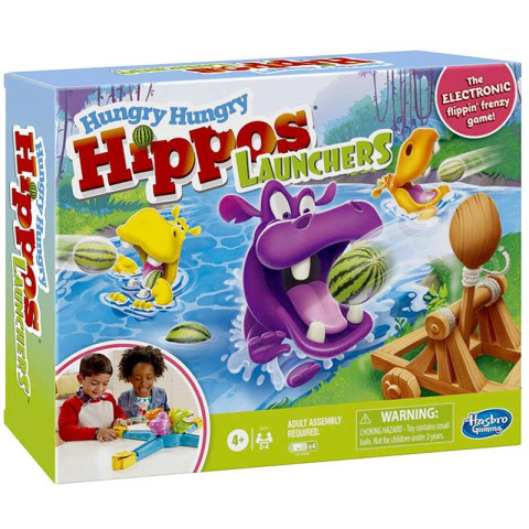 Głodne Hipcie Gra Zręcznościowa z Wyrzutnią Hasbro Głodne Hipcie Gra Zręcznościowa z Wyrzutnią Hasbro