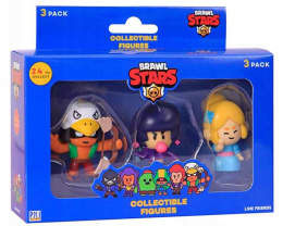 Brawl Stars Zestaw Figurek 3-Pak Deluxe Collect