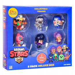 Brawl Stars Zestaw Figurek 8-Pak Deluxe Collect