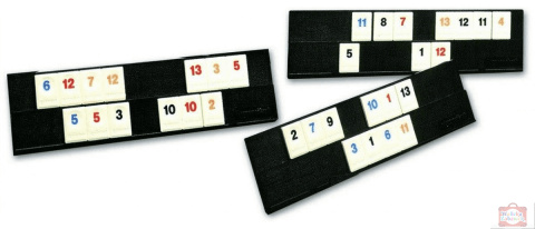 Gra Rummikub Gra Planszowa PL Tm Toys LMD4602 Gra Rummikub Gra Planszowa PL Tm Toys LMD4602
