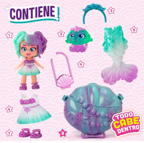 Kookyloos Kooky Laleczka Syrenka Mermaids Pearl Kookyloos Kooky Laleczka Syrenka Mermaids Pearl