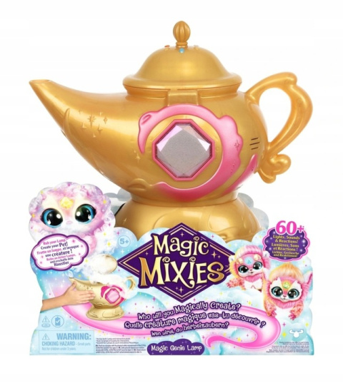Magic Mixies Interaktywna Lampa Dżina Różowa