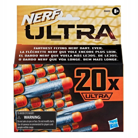 Nerf Ultra Zestaw Strzałki Naboje Uzupełniające 20 Sztuk Nerf Ultra Zestaw Strzałki Naboje Uzupełniające 20 Sztuk