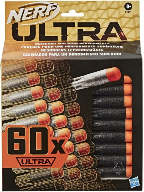 Nerf Ultra Zestaw Strzałki Naboje Uzupełniające 60 Sztuk Nerf Ultra Zestaw Strzałki Naboje Uzupełniające 60 Sztuk