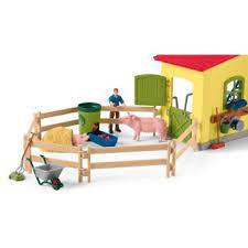 Schleich 42605 Zestaw Duża Farma ze Zwięrzatami