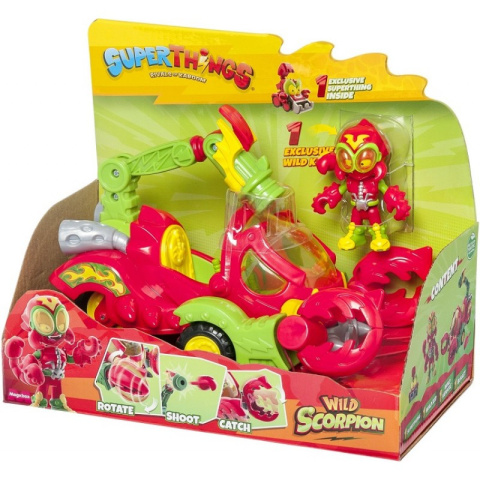 Super Zings Things Zestaw Pojazd Wild Scorpion Super Zings Things Zestaw Pojazd Wild Scorpion