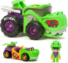 T-Racers Zestaw Pojazd Mega Wheels T-Rex