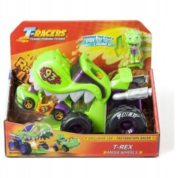 T-Racers Zestaw Pojazd Mega Wheels T-Rex