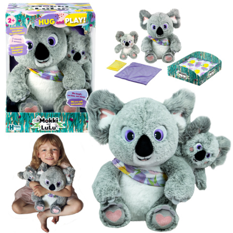 Interaktywny Miś Koala Mokki i Maleństwo Lulu Tm Toys Interaktywny Miś Koala Mokki i Maleństwo Lulu Tm Toys