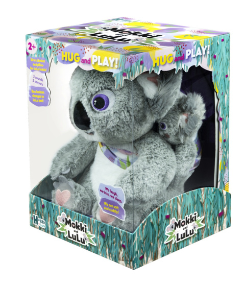Interaktywny Miś Koala Mokki i Maleństwo Lulu Tm Toys Interaktywny Miś Koala Mokki i Maleństwo Lulu Tm Toys
