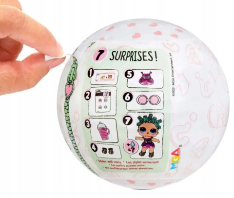LOL Surprise Brokatowa Laleczka Kula Glitter Globe 576143 LOL Surprise Brokatowa Laleczka Kula Glitter Globe 576143