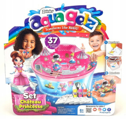 Aqua Gelz Zestaw Kreatywny Zamek Księżniczki 8 Żeli Simba