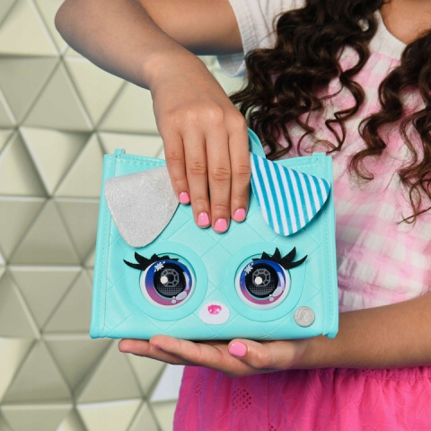 Purse Pets Niebieska Interaktywna Torebka Szczeniaczek Ruchome Oczy Purse Pets Niebieska Interaktywna Torebka Szczeniaczek Ruchome Oczy