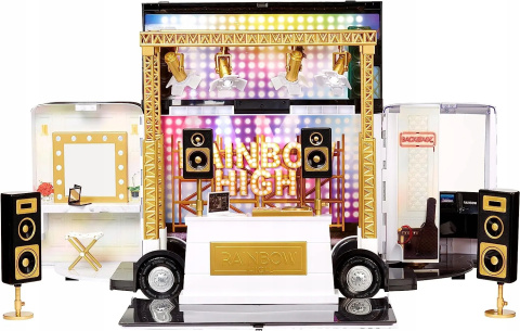 Rainbow High Zestaw World Tour Bus Stage Autokar Koncertowy dla Lalek Rainbow High Zestaw World Tour Bus Stage Autokar Koncertowy dla Lalek