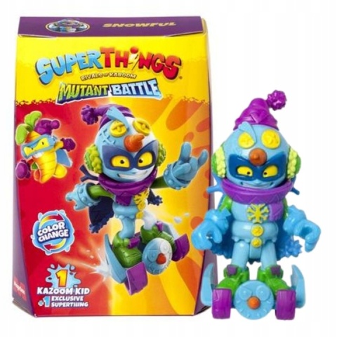 Super Zings Things 12 Seria Mutant Battle Kazoom Kid: SNOWFUL