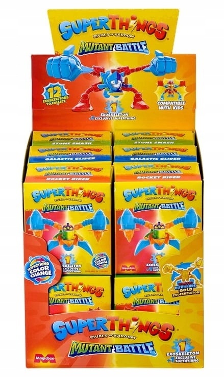 Super Zings Things Mutant Battle 12 Seria Egzoszkielet Super Zings Things Mutant Battle 12 Seria Egzoszkielet