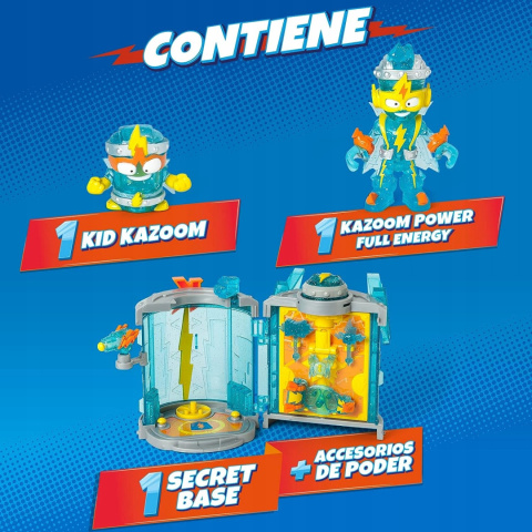 Super Zings Things Zestaw Secret Base Kazoom Power - Sekretna Baza Super Zings Things Zestaw Secret Base Kazoom Power - Sekretna Baza