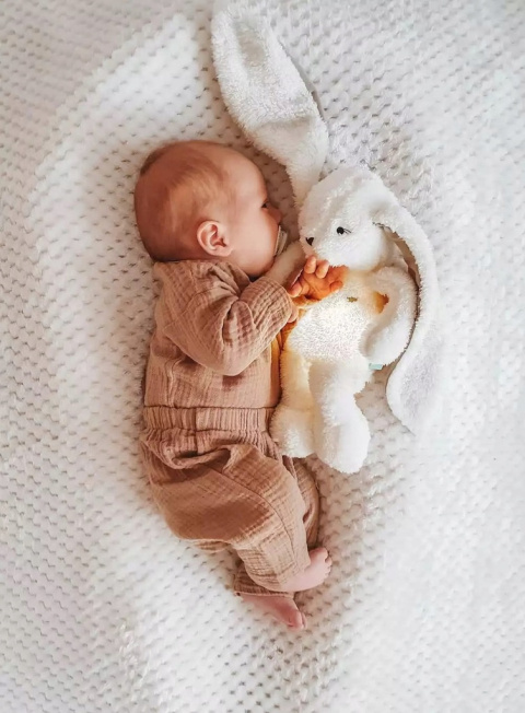 Szumisie Szumiś Królik Ecru Lampka 5w1 Przytulanka Czujnik Snu Szumisie Szumiś Królik Ecru Lampka 5w1 Przytulanka Czujnik Snu