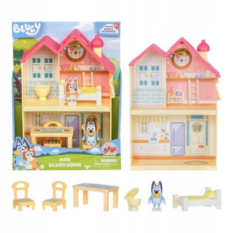 Bluey Zestaw Dom z Figurką do Zabawy BLU17614