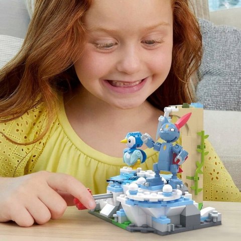 Klocki Mega Construx Pokemon Śnieżny Dzień Pupila i Sneasela 183el Klocki Mega Construx Pokemon Śnieżny Dzień Pupila i Sneasela 183el