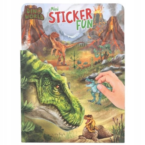 TOP MODEL Zestaw Z Naklejkami Dinozaury T-Rex Dino World 12467