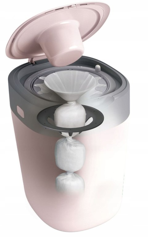 Tommee Tippee Sangenic Kosz Pojemnik Twist na Zużyte Pieluchy Różowy Tommee Tippee Sangenic Kosz Pojemnik Twist na Zużyte Pieluchy Różowy