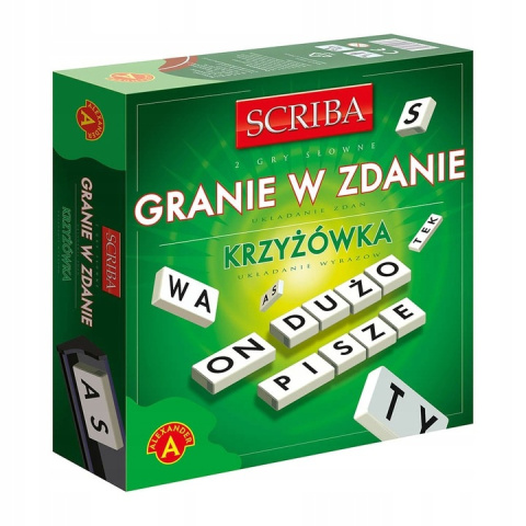Alexander Gra Słowna 2w1 Granie w Zdanie Krzyżówka 13498 Alexander Gra Słowna 2w1 Granie w Zdanie Krzyżówka 13498