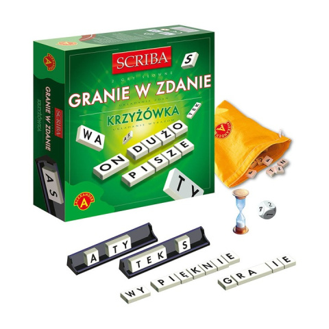 Alexander Gra Słowna 2w1 Granie w Zdanie Krzyżówka 13498 Alexander Gra Słowna 2w1 Granie w Zdanie Krzyżówka 13498