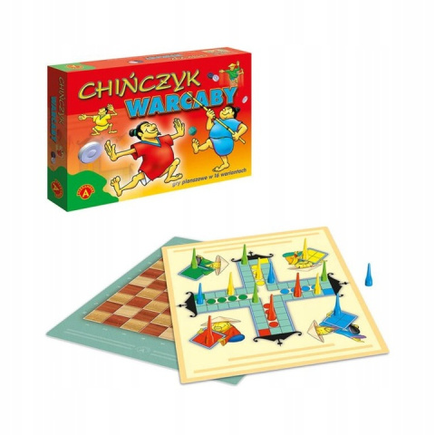 Alexander Gra Chińczyk Warcaby 2w1 Standard 01112 Alexander Gra Chińczyk Warcaby 2w1 Standard 01112