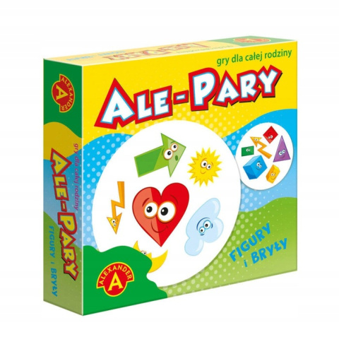 Alexander Ale Pary Figury i Bryły Gra Karciana Alexander Ale Pary Figury i Bryły Gra Karciana