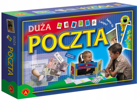 Alexander Duża Poczta Gra Edukacyjna Planszowa 02362 Alexander Duża Poczta Gra Edukacyjna Planszowa 02362
