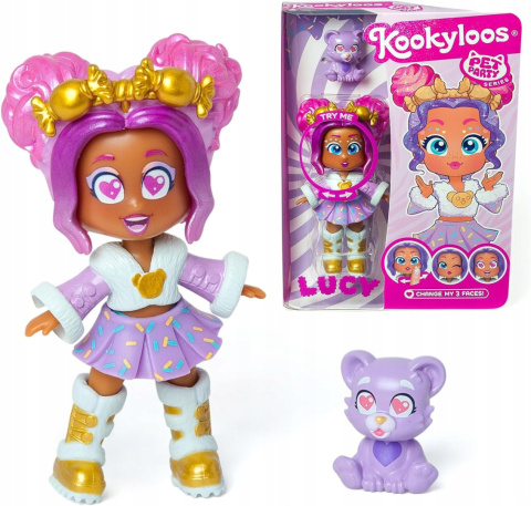Kookyloos Seria 6 Laleczka Pet Party - Lucy Kookyloos Seria 6 Laleczka Pet Party - Lucy