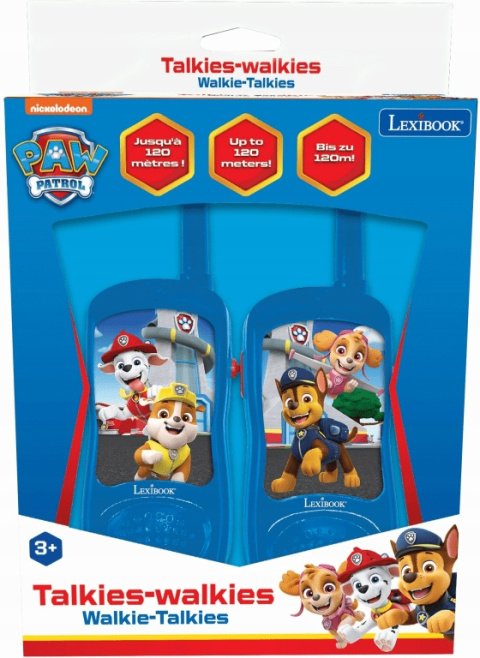 Lexibook Psi Patrol Walkie Talkie Krótkofalówki dla Dzieci TW11PA Lexibook Psi Patrol Walkie Talkie Krótkofalówki dla Dzieci TW11PA