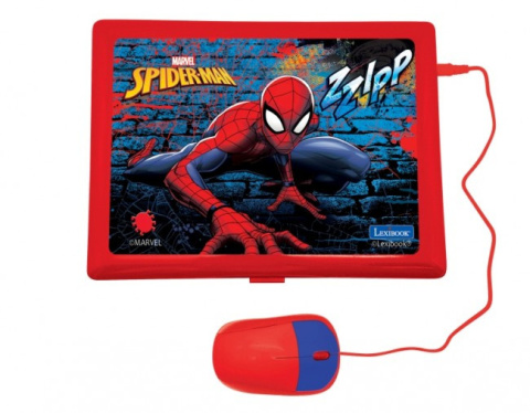 Lexibook Laptop Edukacyjny Dwujęzyczny Spider-Man dla Dzieci PL/ENG Lexibook Laptop Edukacyjny Dwujęzyczny Spider-Man dla Dzieci PL/ENG