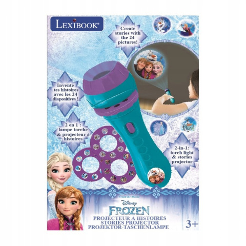 Lexibook Latarka Projektor Slajdów Frozen LTC050FZ Lexibook Latarka Projektor Slajdów Frozen LTC050FZ