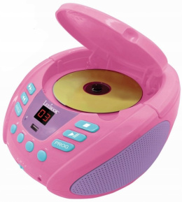 Lexibook Odtwarzacz Boombox CD Bluetooth Unicorn z Efektami RCD109UNI