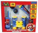 Lexibook Zestaw Przygodowy Super Mario Walkie-Talkie Kompas Lornetka